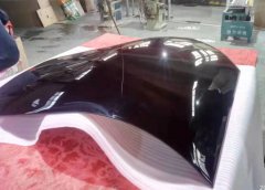 黑色透明挡风罩